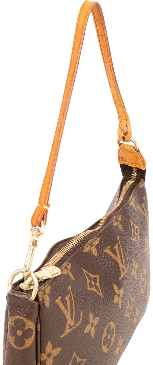 Louis Vuitton Monogram Canvas Pochette Accessoires Handbag Bruin