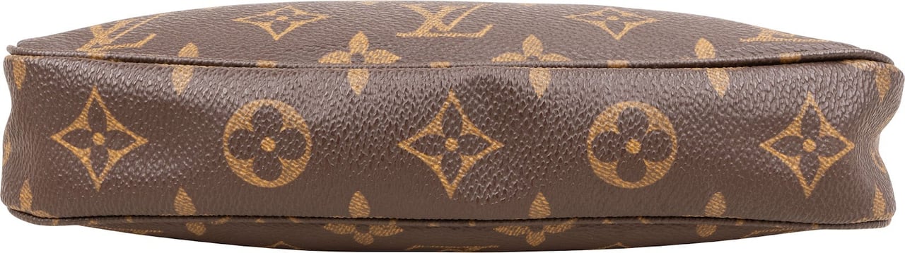 Louis Vuitton Monogram Canvas Pochette Accessoires Handbag Bruin