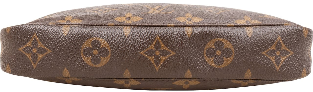 Louis Vuitton Monogram Canvas Pochette Accessoires Handbag Bruin