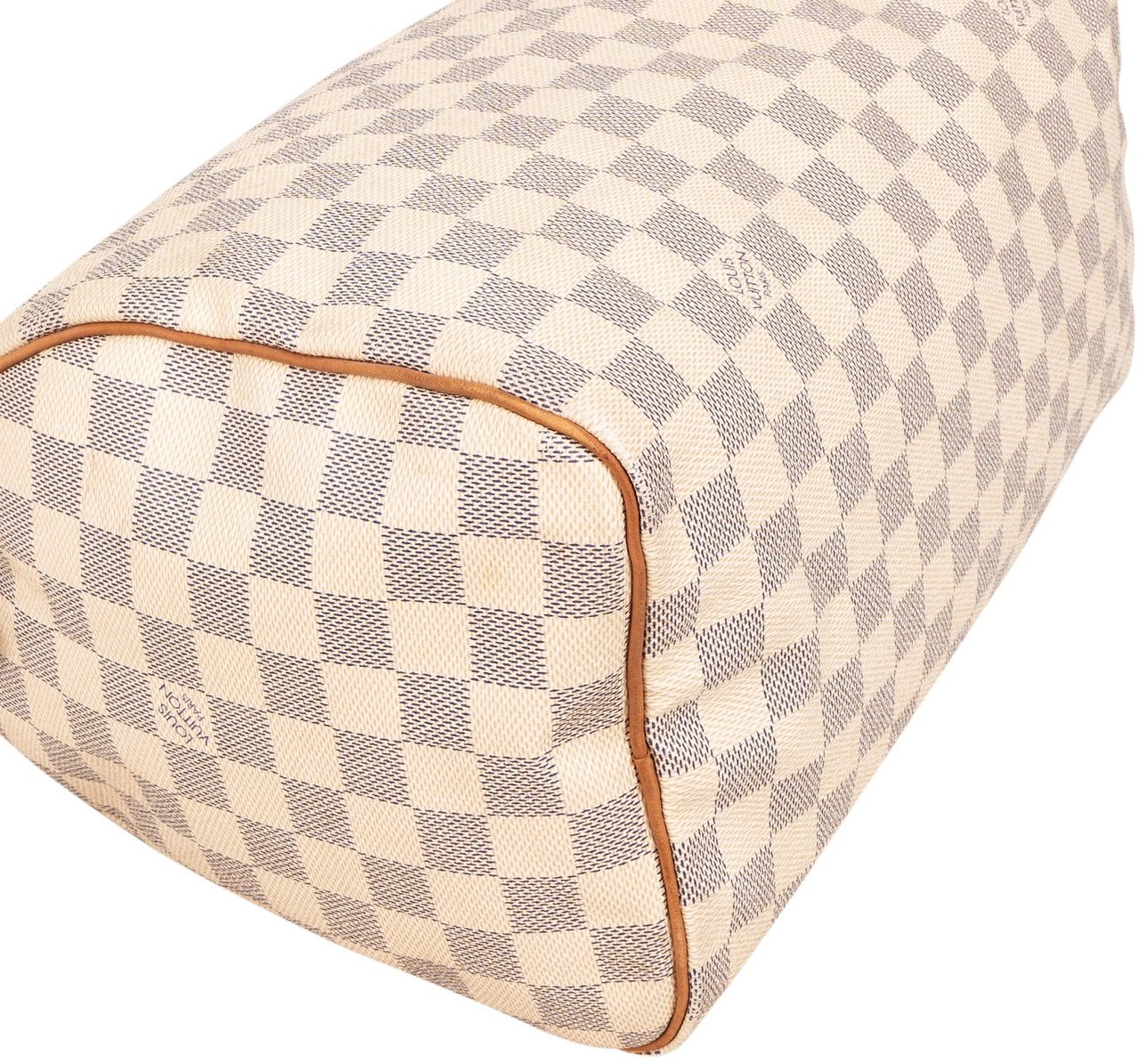Louis Vuitton Monogram Damier Azur Canvas Speedy 30 Handbag Divers