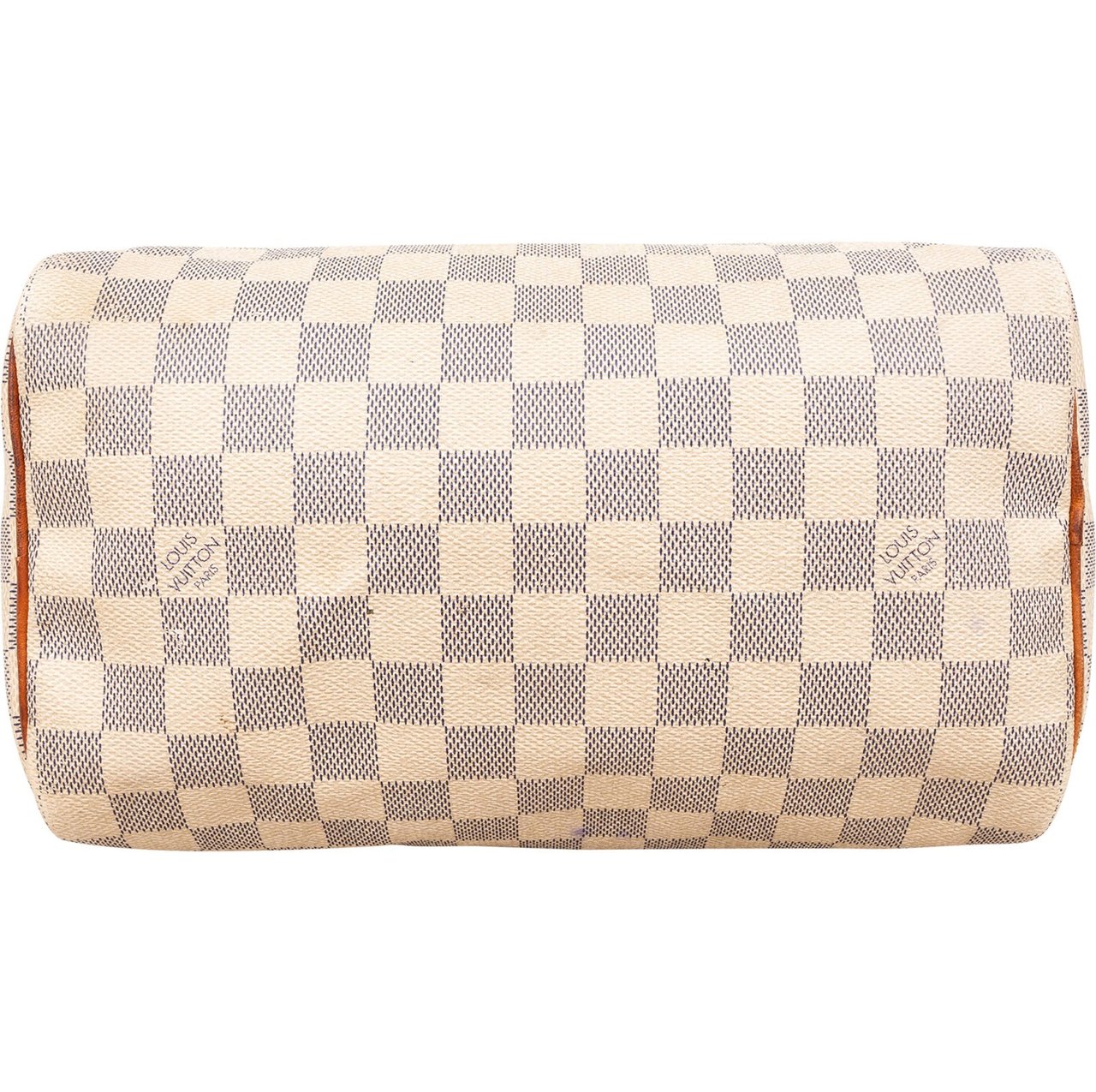 Louis Vuitton Monogram Damier Azur Canvas Speedy 25 Handbag Beige