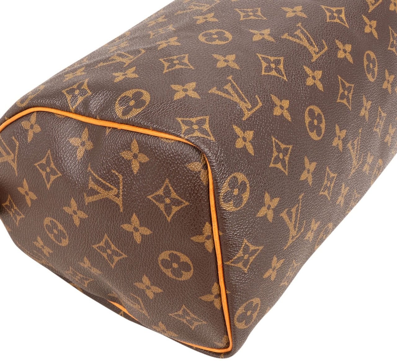 Louis Vuitton Monogram Canvas Speedy 25 Handbag Bruin
