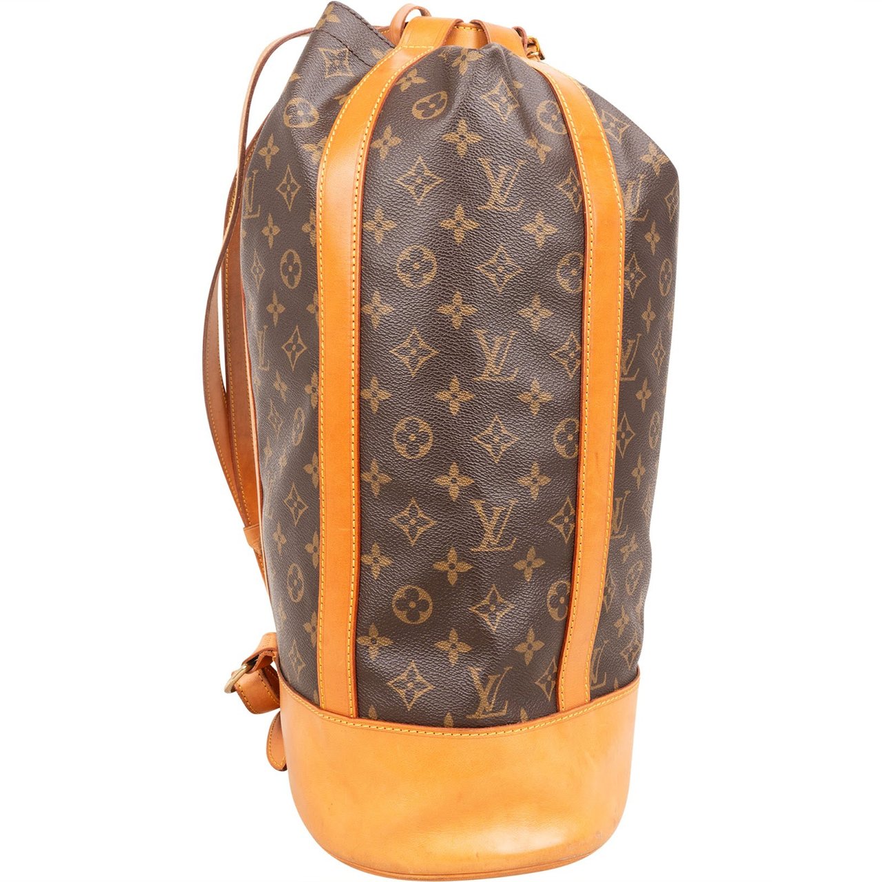 Louis Vuitton Monogram Canvas Randonnee GM Backpack Shoulder Bag Bruin