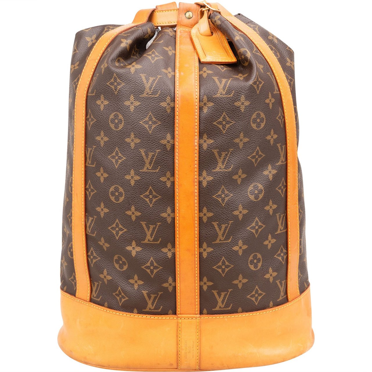Louis Vuitton Monogram Canvas Randonnee GM Backpack Shoulder Bag Bruin