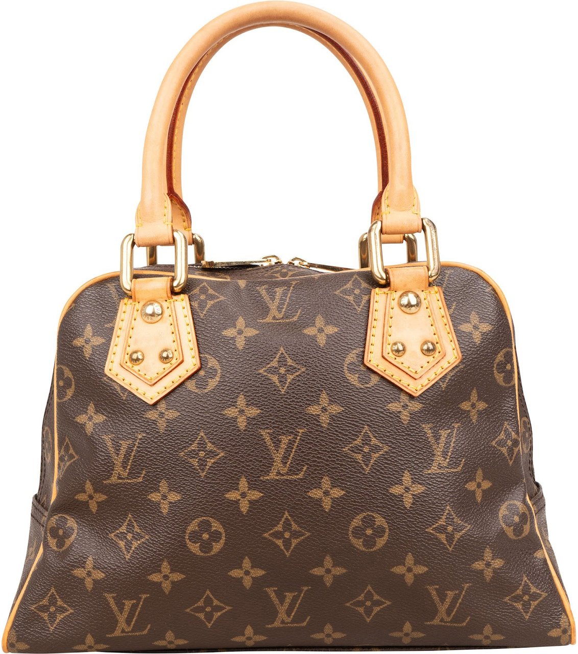 Louis Vuitton Monogram Canvas Manhattan PM Handbag Bruin