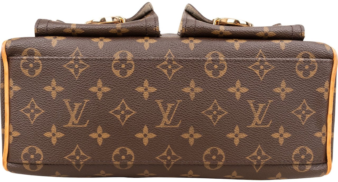 Louis Vuitton Monogram Canvas Manhattan PM Handbag Bruin