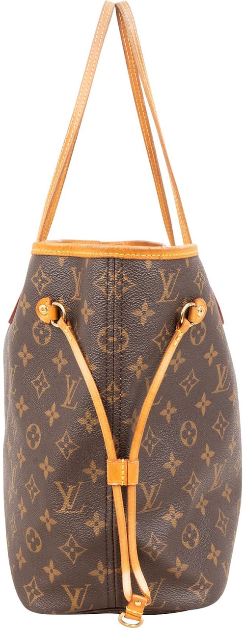 Louis Vuitton Monogram Canvas Neverfull MM Shoulder Bag Bruin
