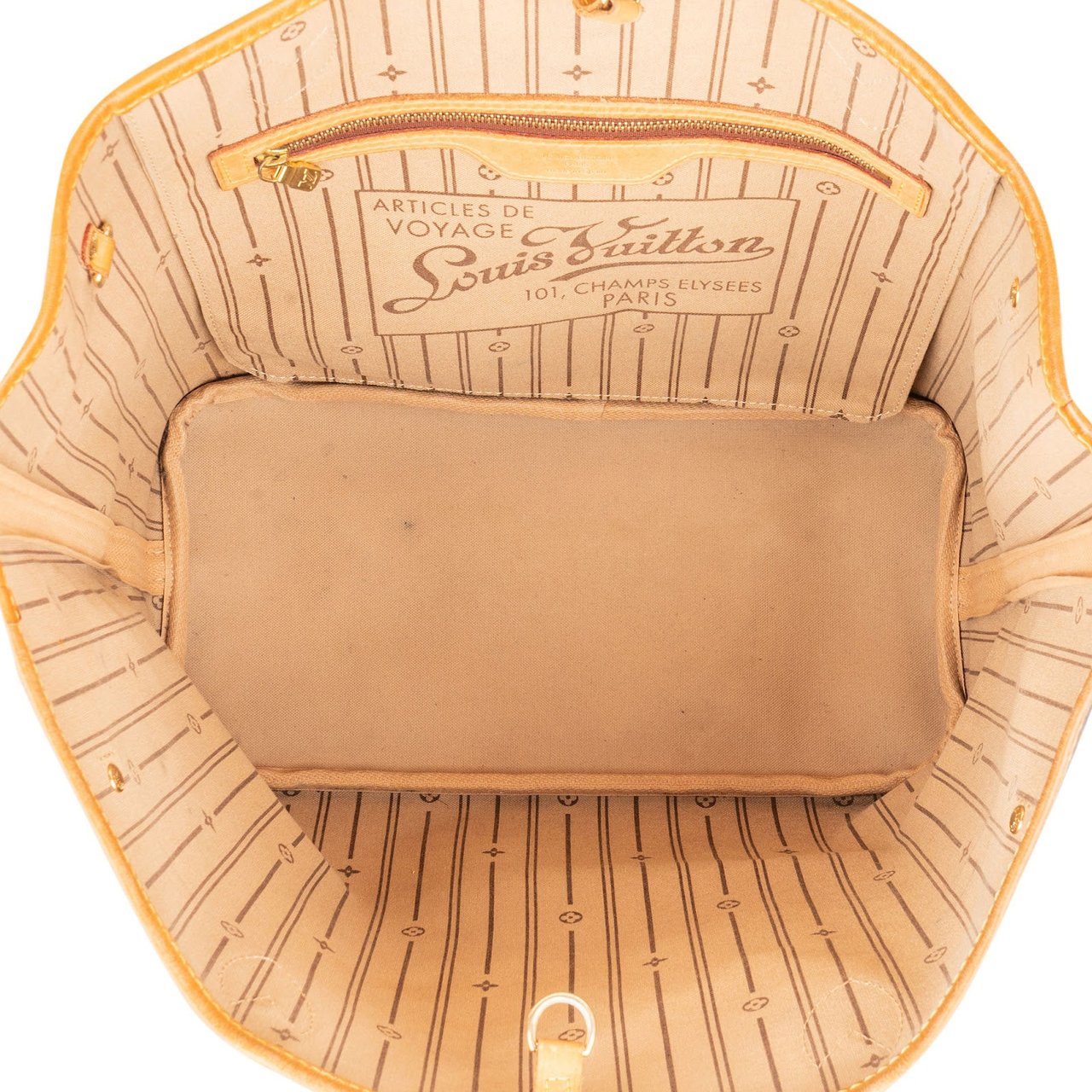 Louis Vuitton Monogram Canvas Neverfull MM Shoulder Bag Bruin