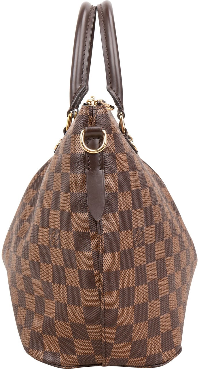 Louis Vuitton Monogram Damier Ebene Siena MM Handbag Bruin