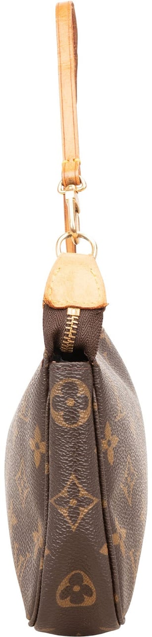 Louis Vuitton Monogram Canvas Pochette Accessoires Handbag Bruin