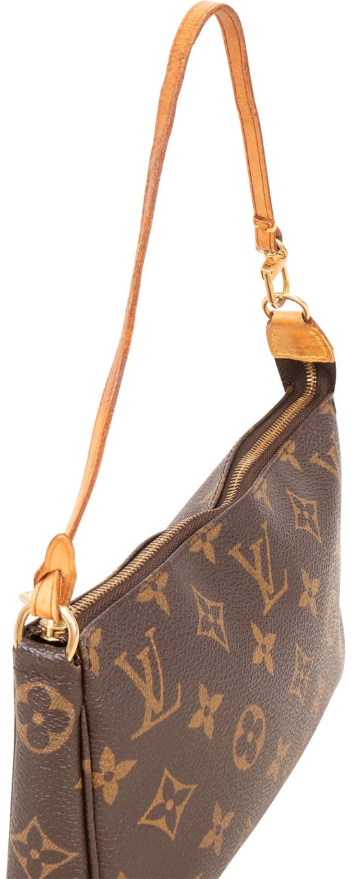 Louis Vuitton Monogram Canvas Pochette Accessoires Handbag Bruin