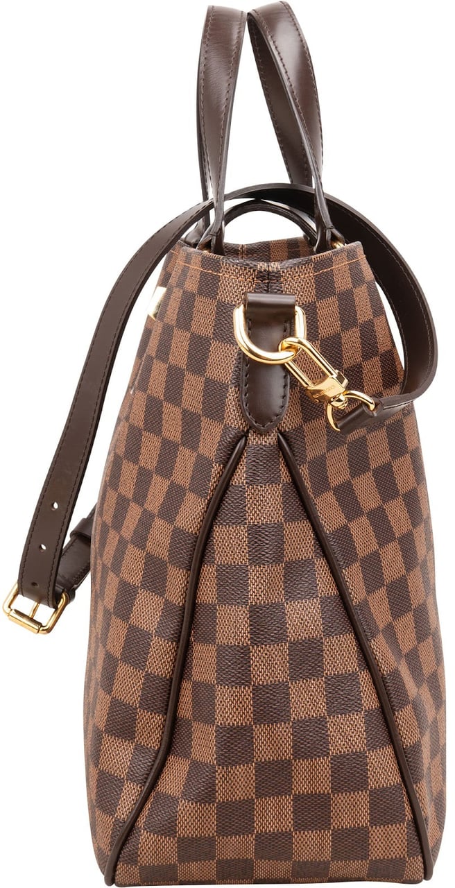 Louis Vuitton Monogram Damier Ebene Rosebery Cabas Handbag Bruin
