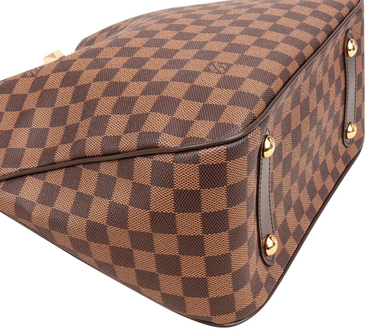 Louis Vuitton Monogram Damier Ebene Rosebery Cabas Handbag Bruin