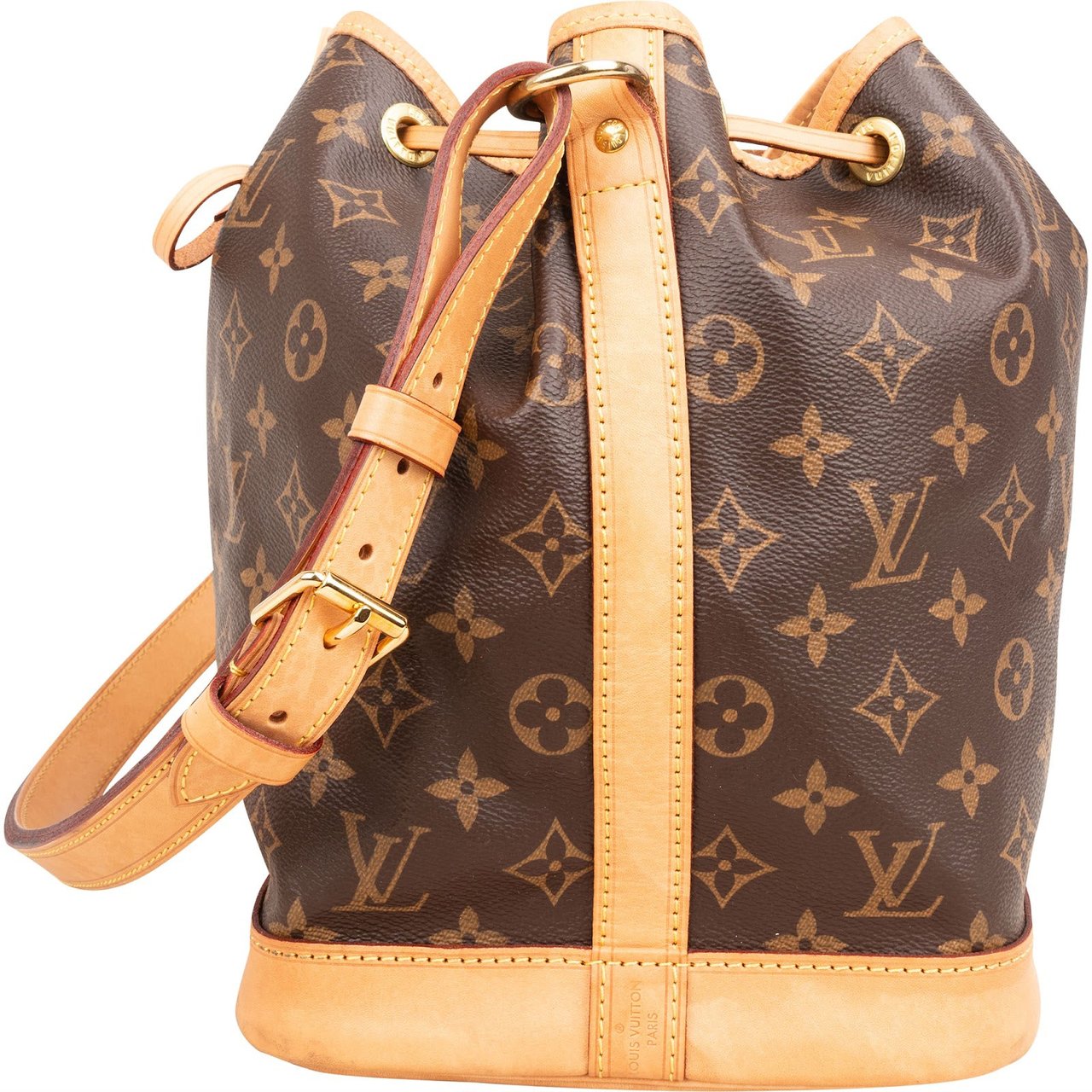 Louis Vuitton Monogram Canvas NM Sac Noé Petit Shoulder Bag Bruin