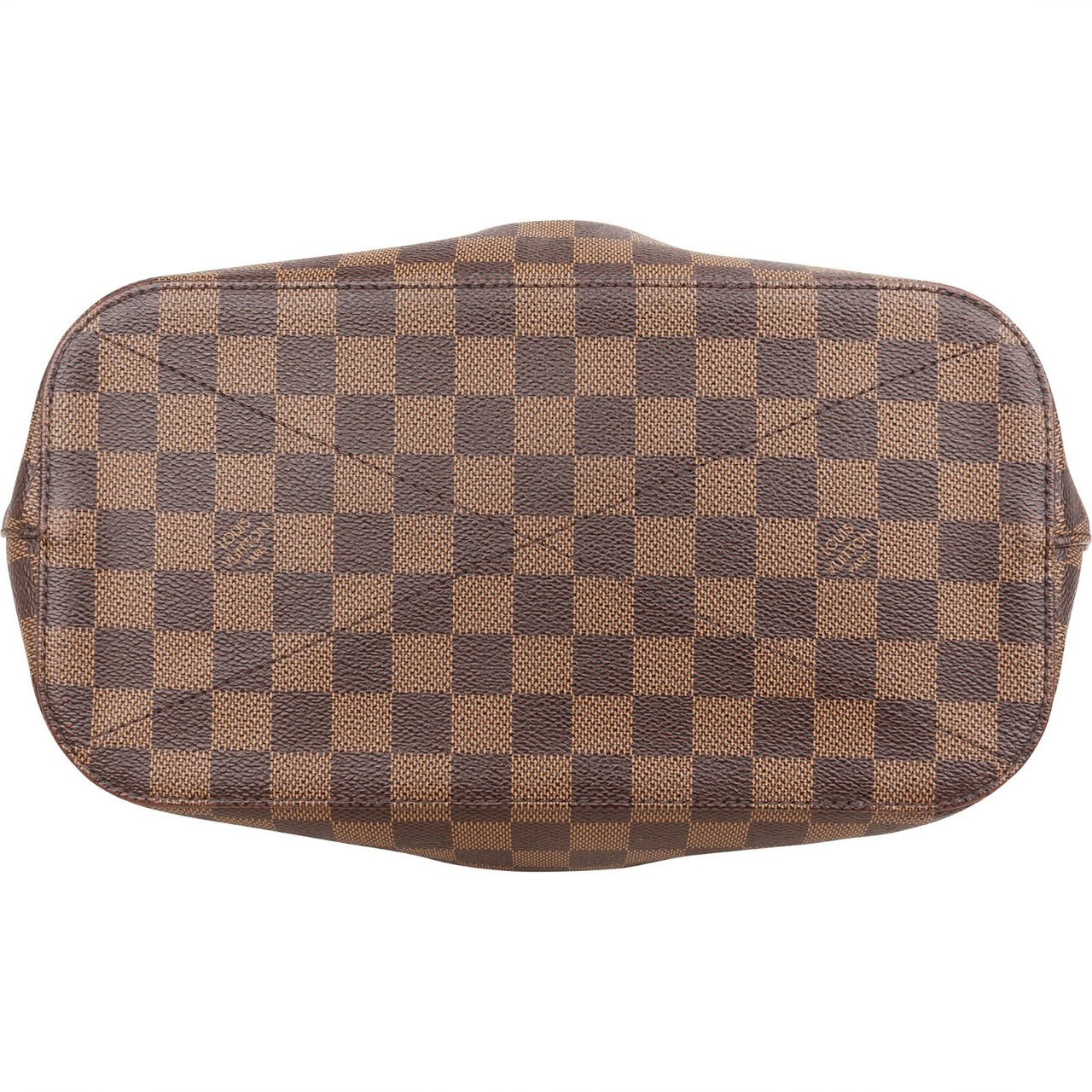 Louis Vuitton Monogram Damier Ebene Siena MM Handbag Bruin