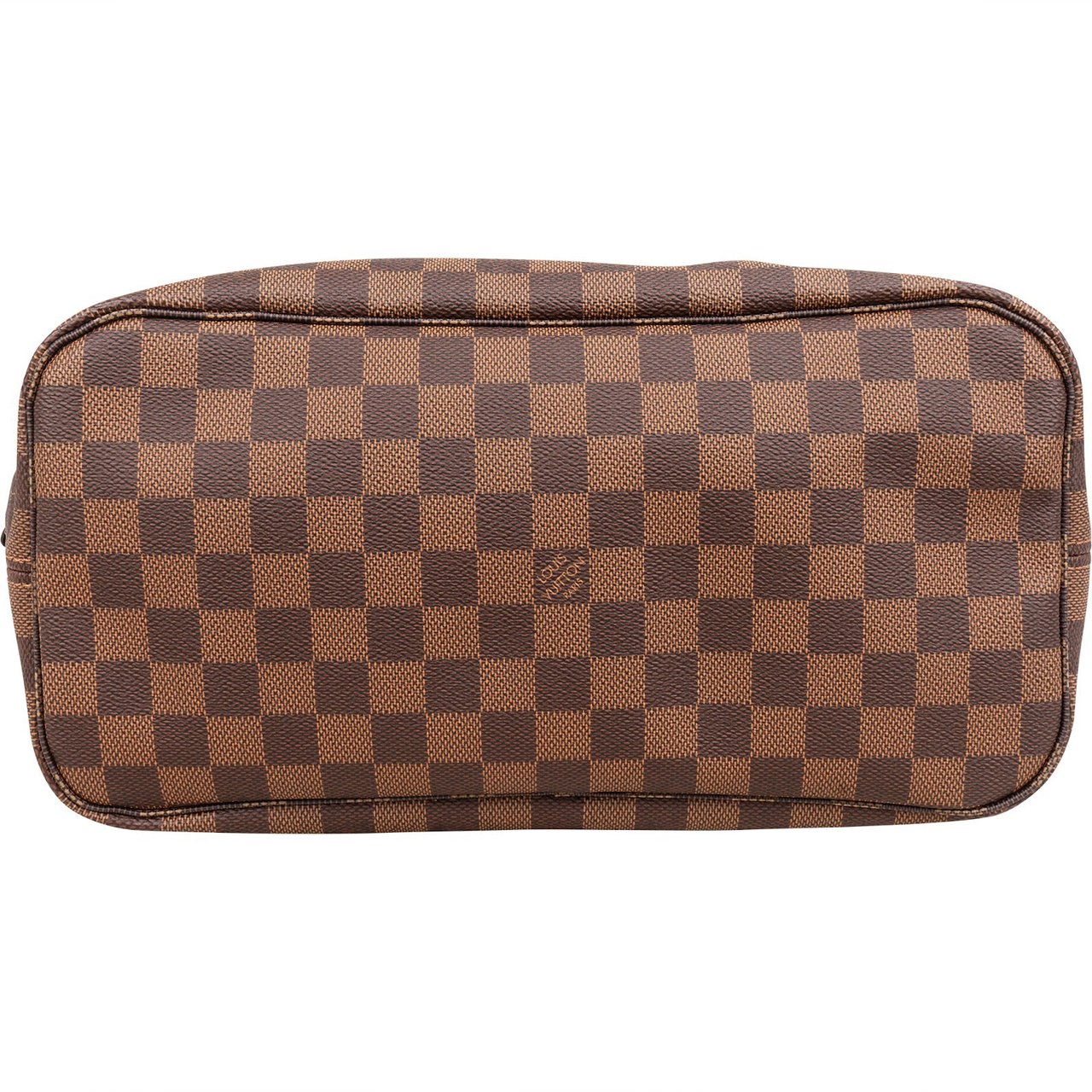 Louis Vuitton Monogram Damier Ebene Neverfull MM Shoulder Bag Bruin