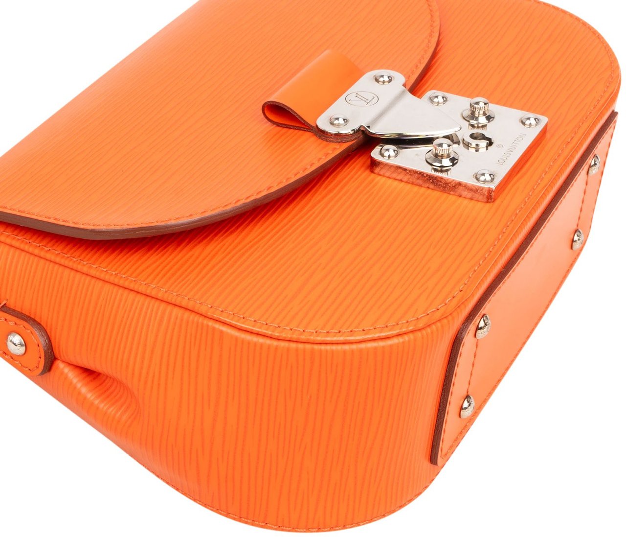 Louis Vuitton Orange Epi Leather Eden PM Shoulder Handbag Oranje