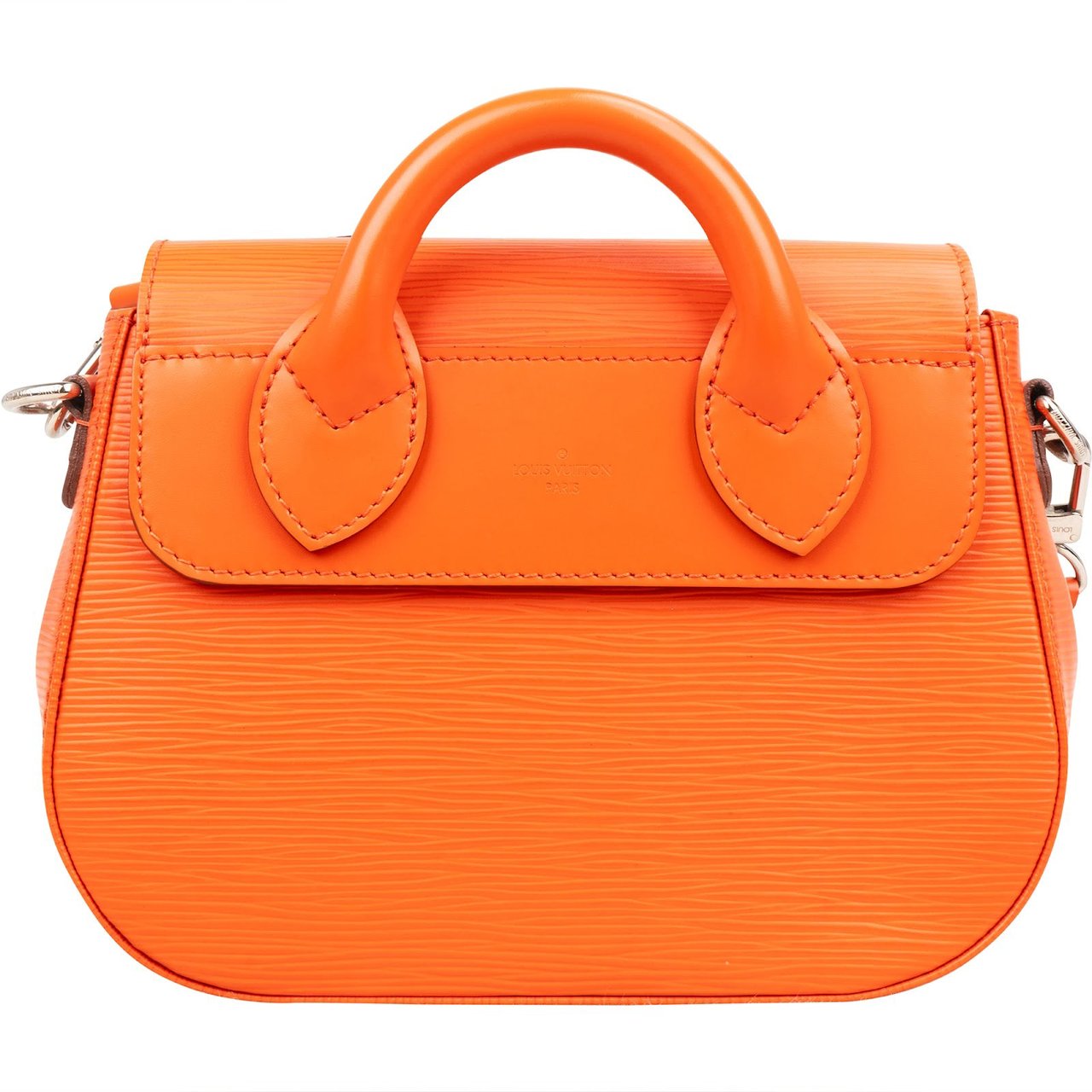 Louis Vuitton Orange Epi Leather Eden PM Shoulder Handbag Oranje