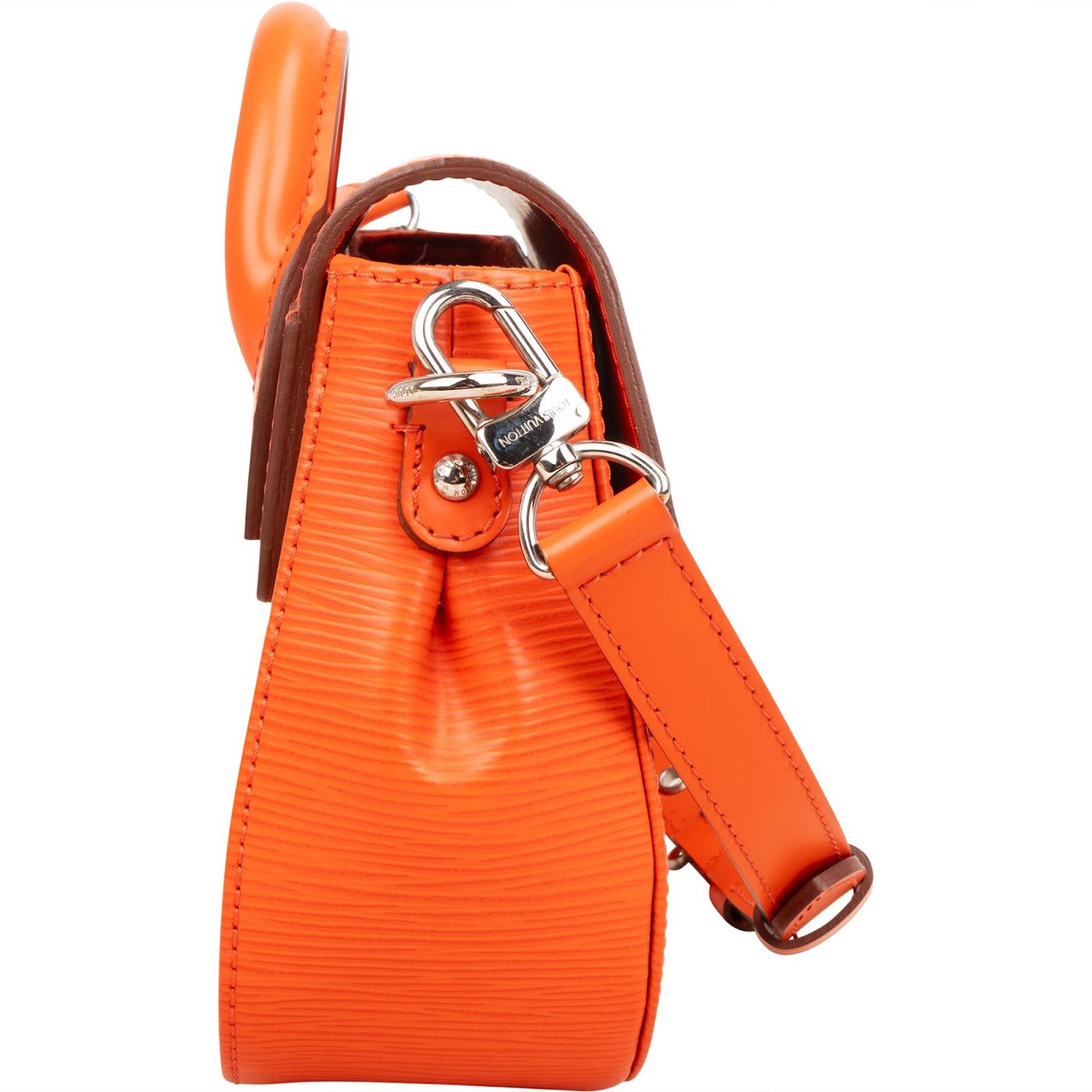 Louis Vuitton Orange Epi Leather Eden PM Shoulder Handbag Oranje
