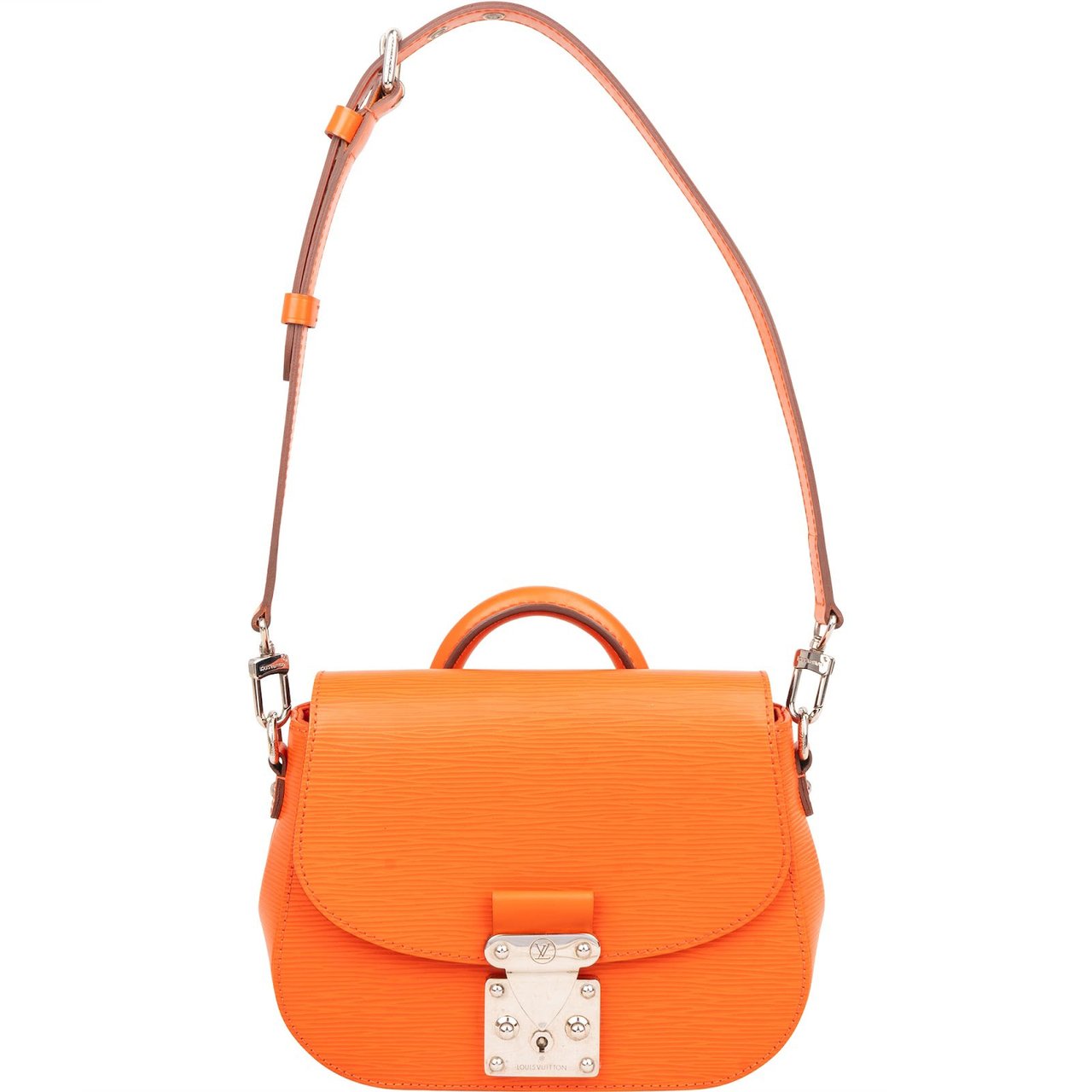 Louis Vuitton Orange Epi Leather Eden PM Shoulder Handbag Oranje