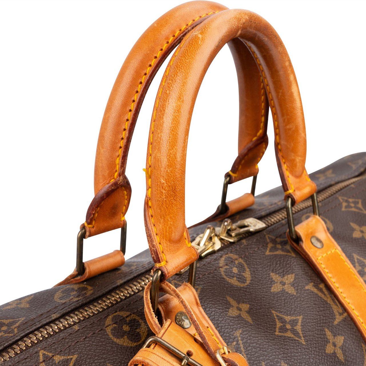 Louis Vuitton Monogram Canvas Keepall 45 Travel Bag Bruin