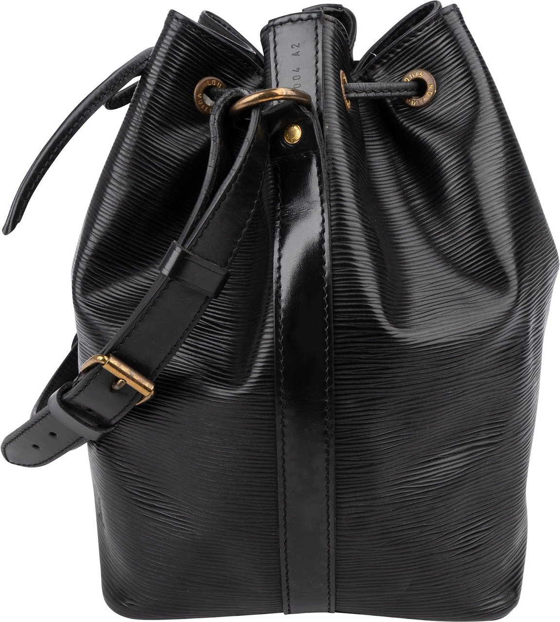 Louis Vuitton Noir Epi Leather Sac Noé Petit Shoulder Bag Zwart