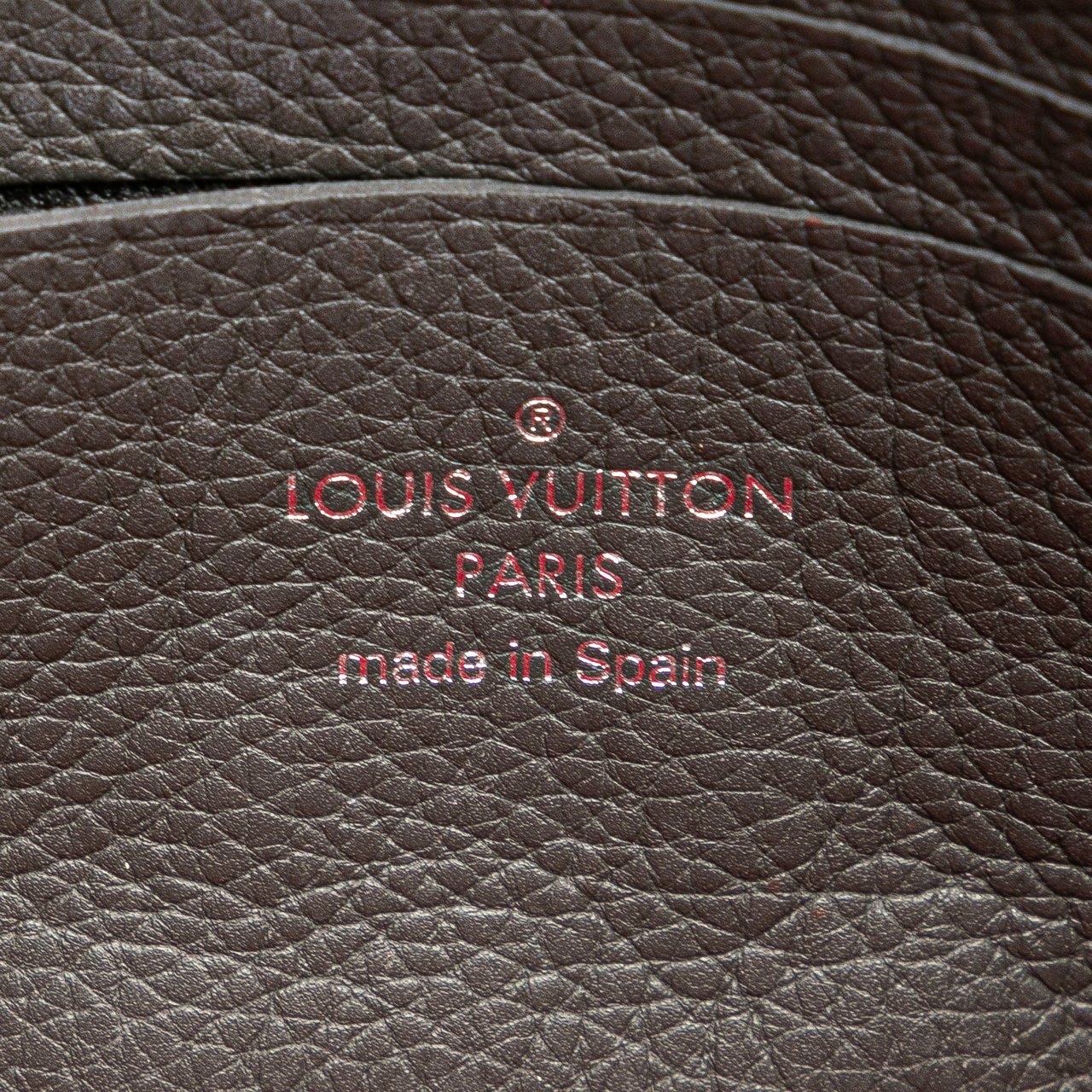 Louis Vuitton Bicolor Leather MyLockMe Chain Pochette Rood