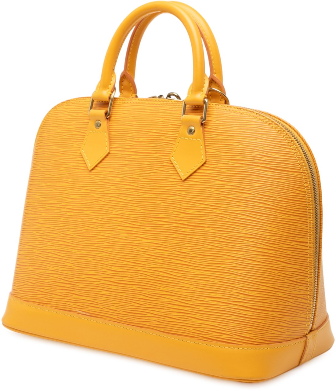 Louis Vuitton Epi Alma PM Geel