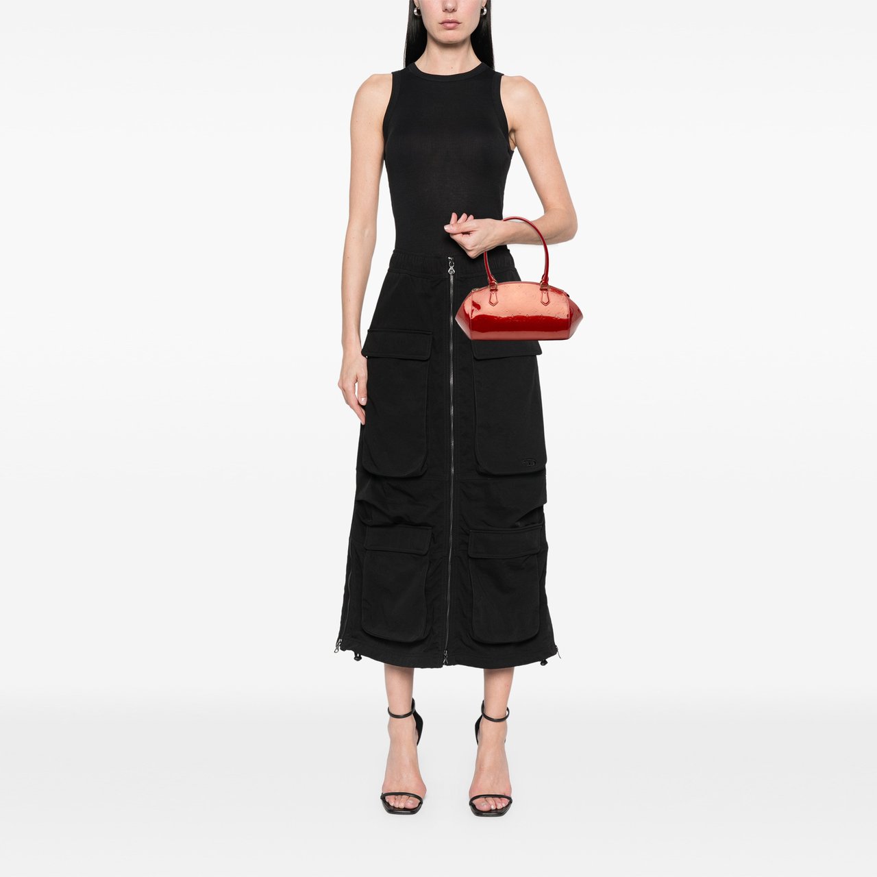 Louis Vuitton Monogram Vernis Sherwood PM Rood