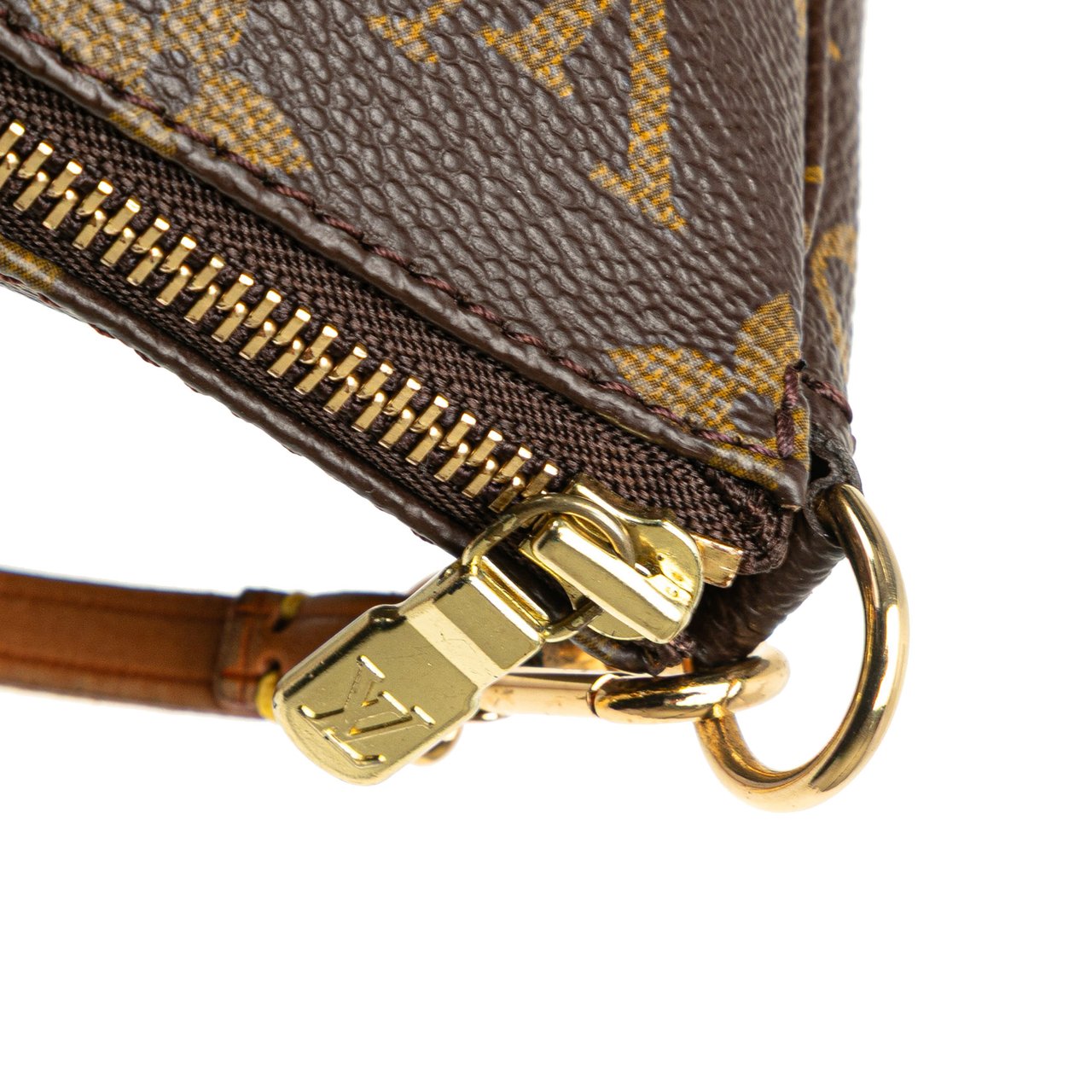 Louis Vuitton Monogram Pochette Accessoires Bruin