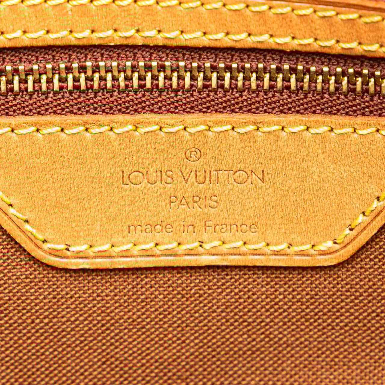 Louis Vuitton Monogram Cabas Mezzo Bruin