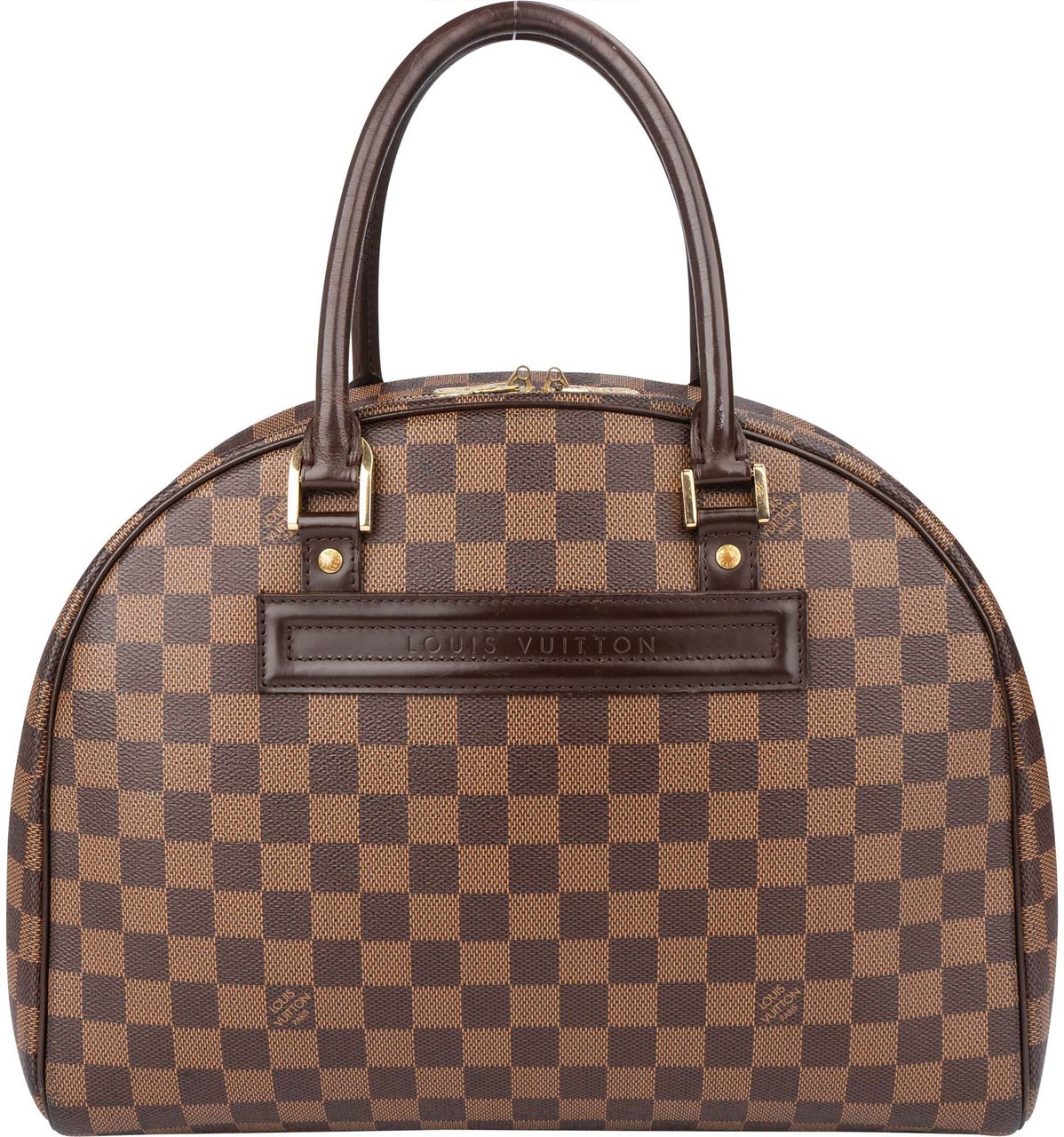 Louis Vuitton Louis Vuitton Damier Ebene Monogram Nolita Handbag Bruin