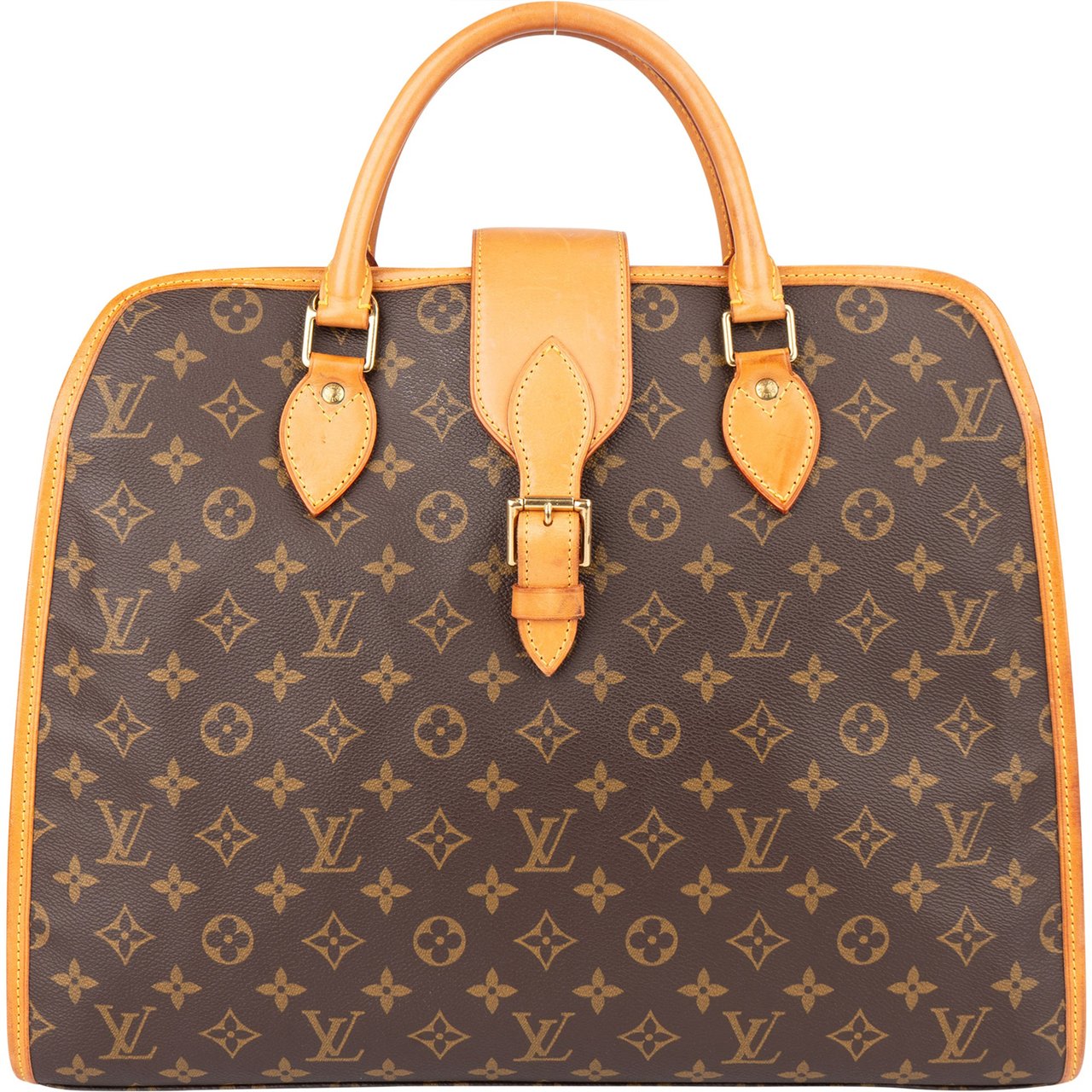 Louis Vuitton Louis Vuitton Canvas Monogram Rivoli Handbag Bruin