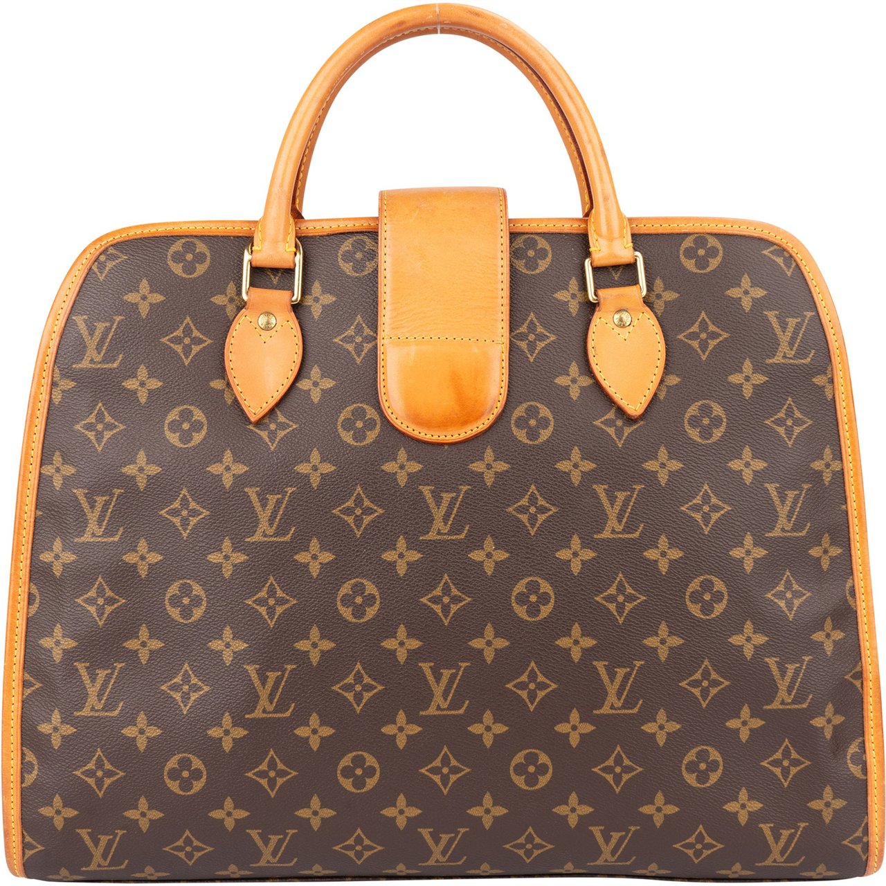 Louis Vuitton Louis Vuitton Canvas Monogram Rivoli Handbag Bruin