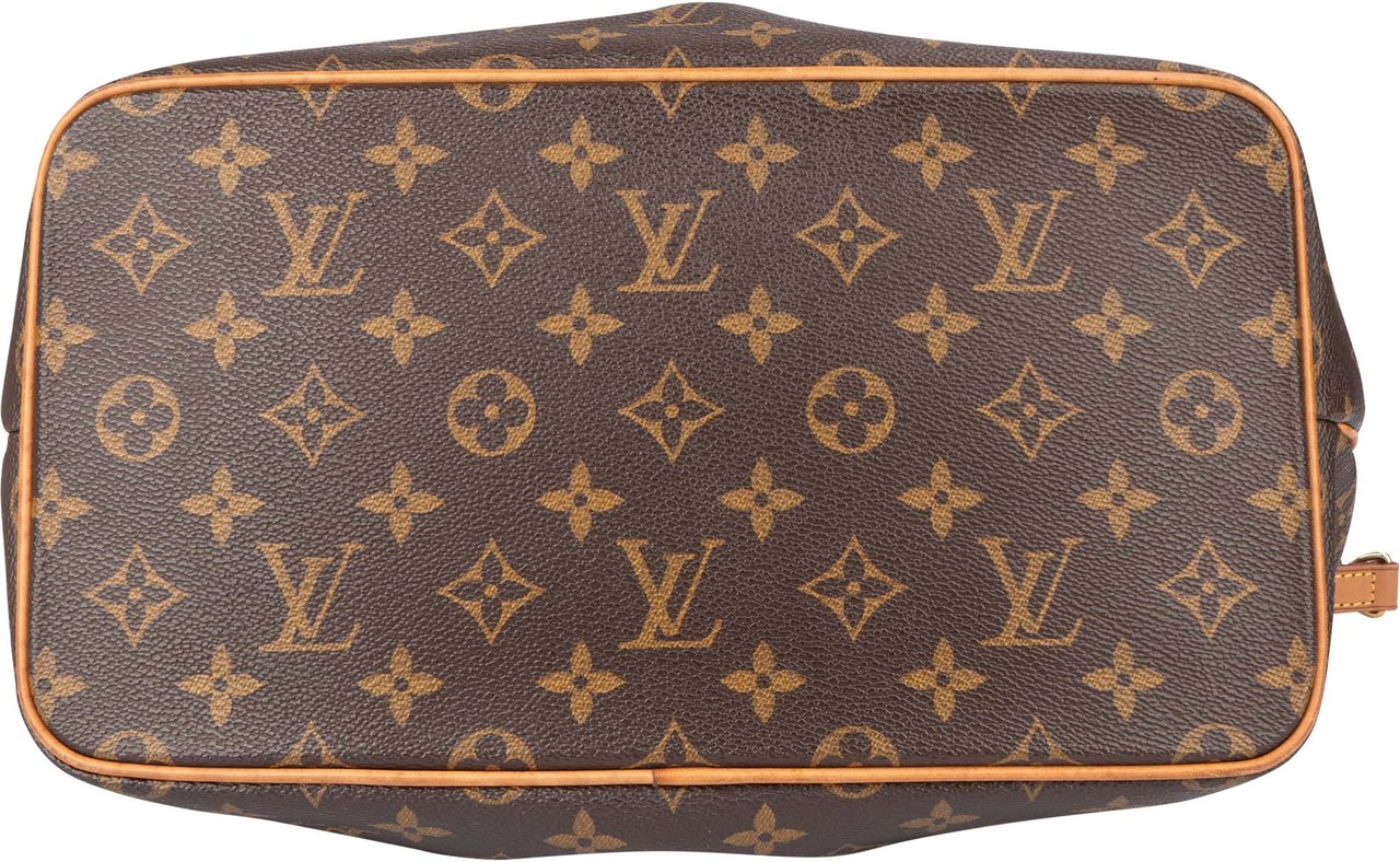 Louis Vuitton Louis Vuitton Canvas Monogram Palermo PM Handbag Bruin