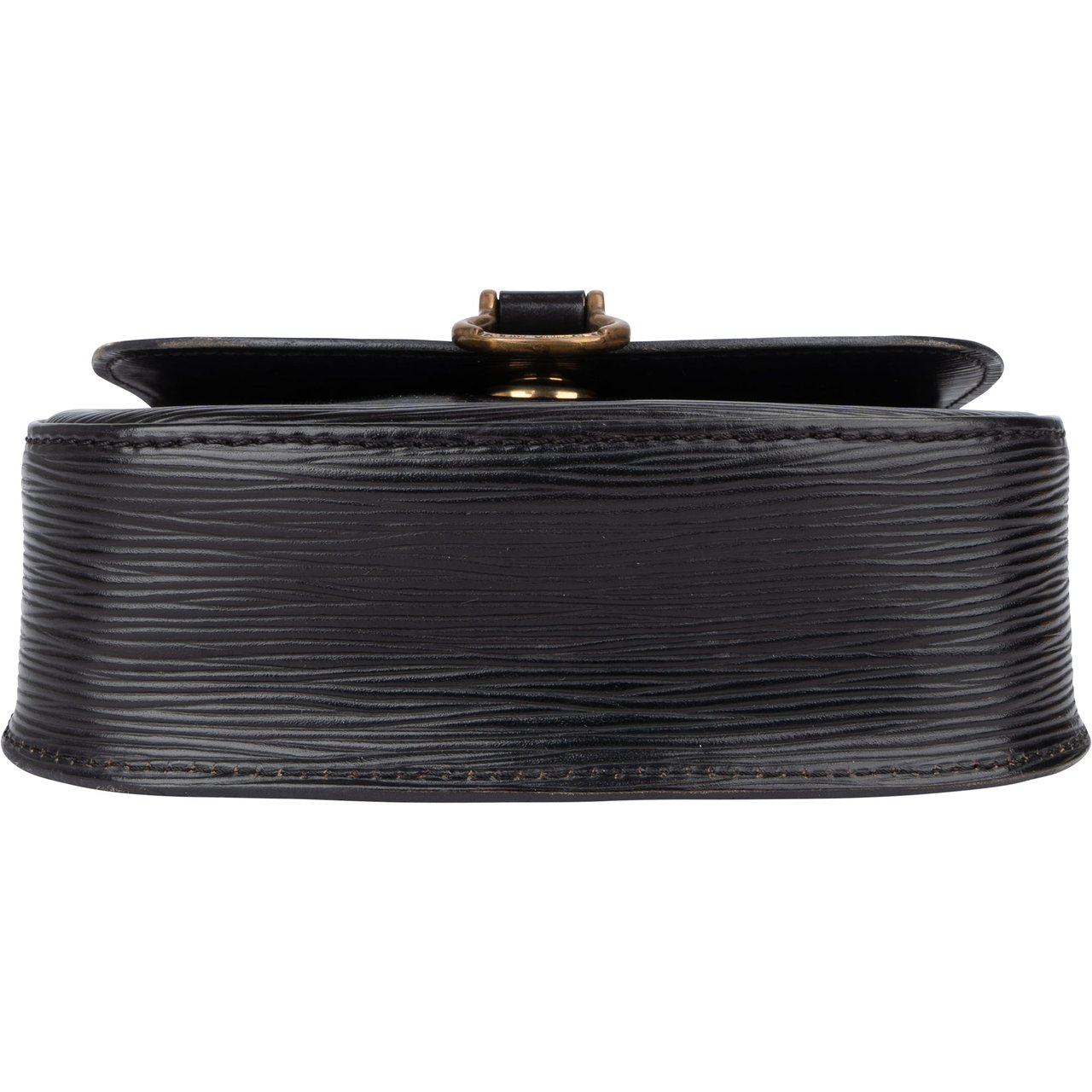 Louis Vuitton Louis Vuitton Noir Epi Leather Saint Cloud PM Crossbody Bag Zwart