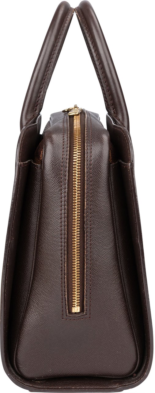 Louis Vuitton Damier Ebene Monogram Triana Handbag Bruin
