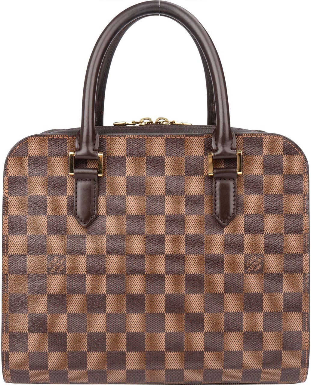 Louis Vuitton Louis Vuiton Damier Ebene Monogram Triana Handbag Bruin