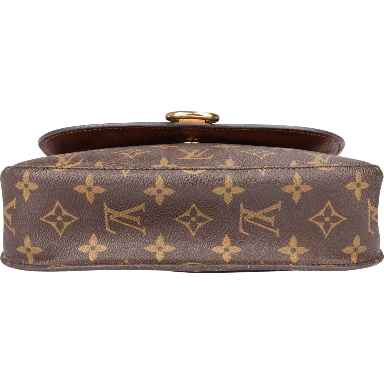Louis Vuitton Louis Vuitton Canvas Monogram Saint Cloud GM Crossbody Bag Bruin