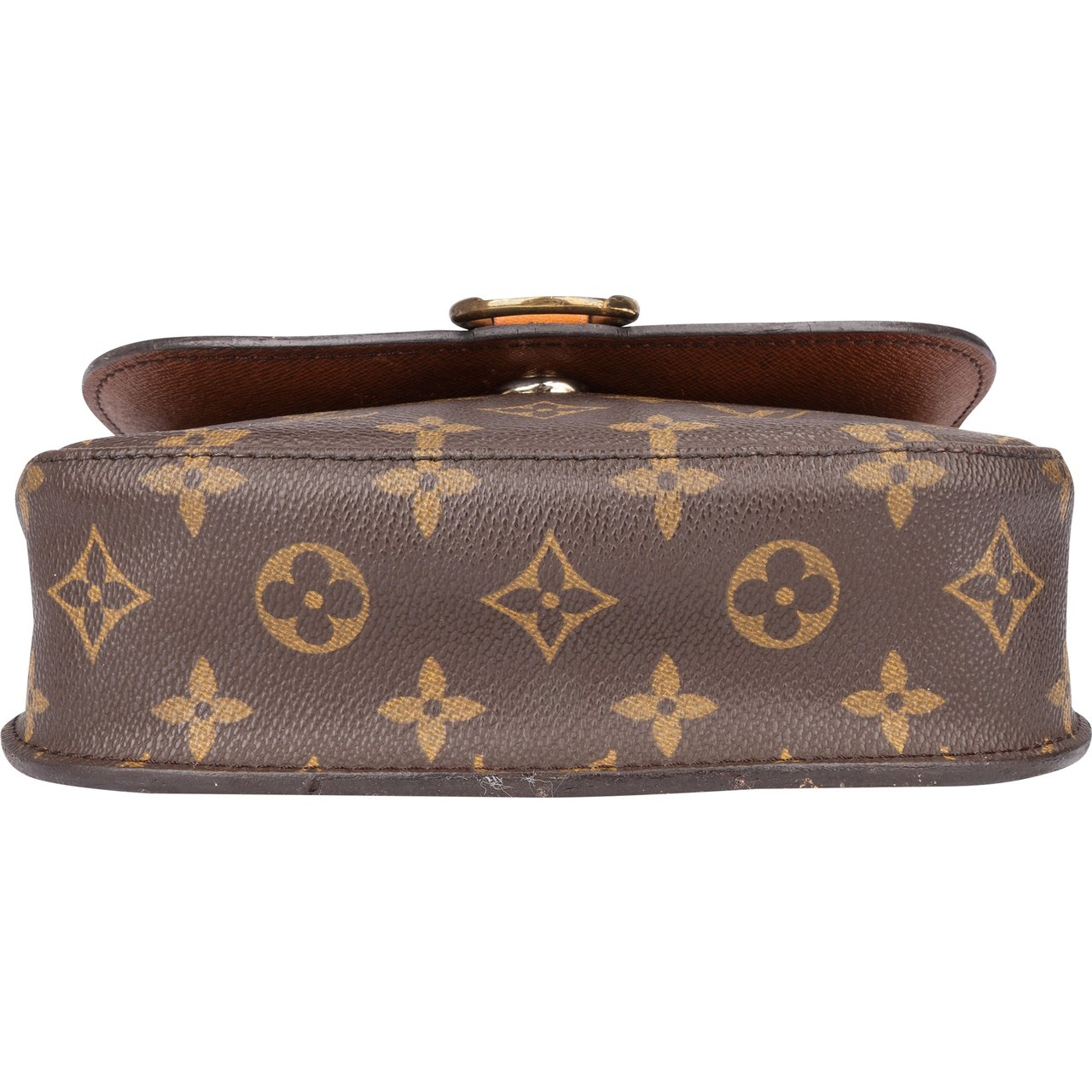 Louis Vuitton Louis Vuitton Canvas Monogram Saint Cloud MM Crossbody Bag Bruin