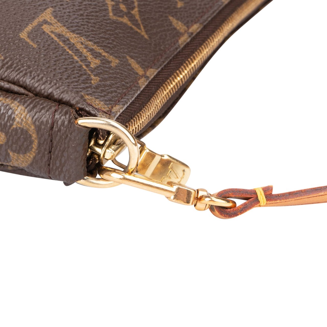 Louis Vuitton Louis Vuitton Canvas Monogram Pochette Accessoire Handbag Bruin