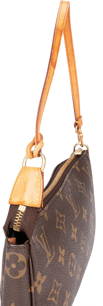 Louis Vuitton Louis Vuitton Canvas Monogram Pochette Accessoire Handbag Bruin