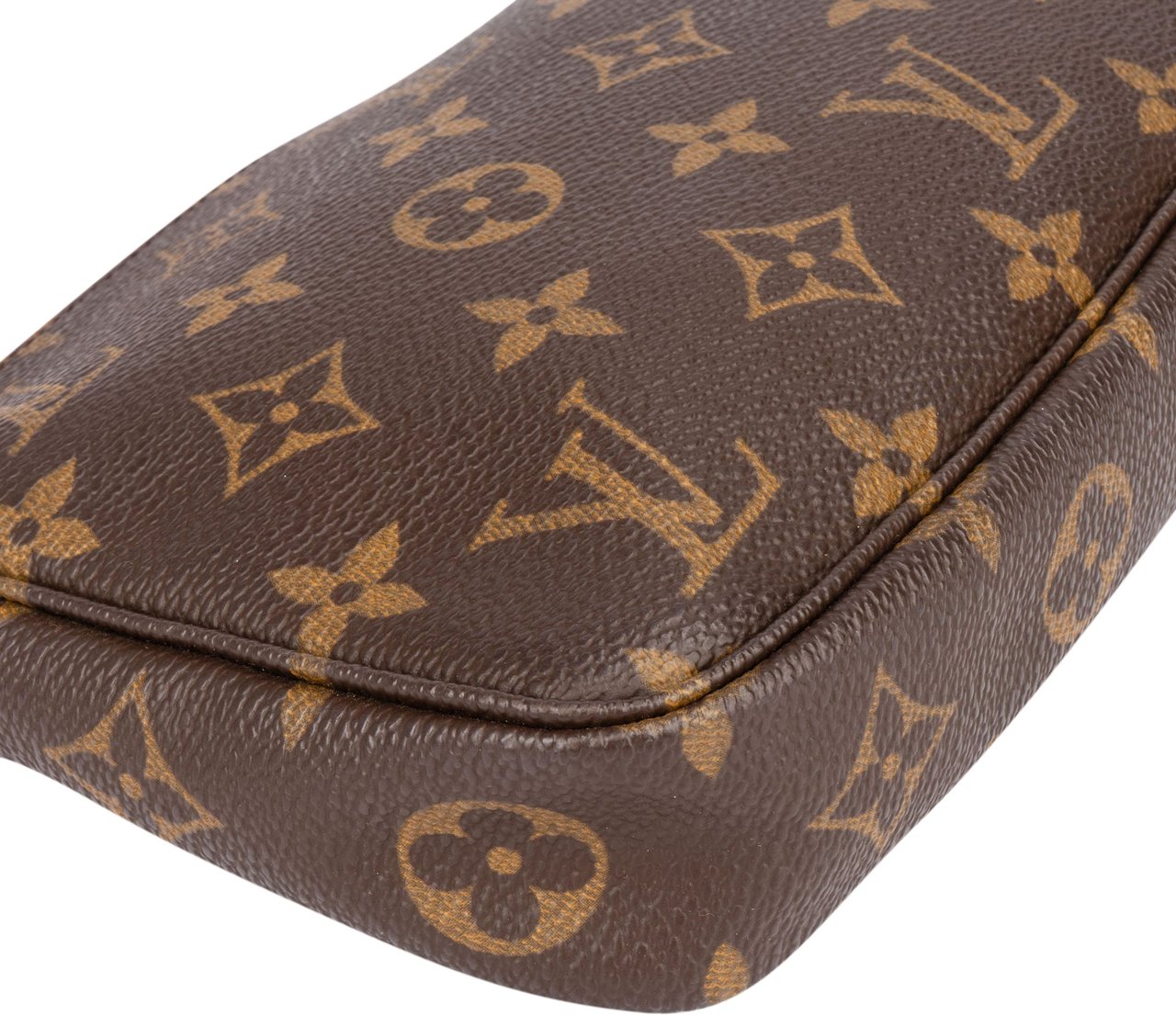 Louis Vuitton Louis Vuitton Canvas Monogram Pochette Accessoire Handbag Bruin