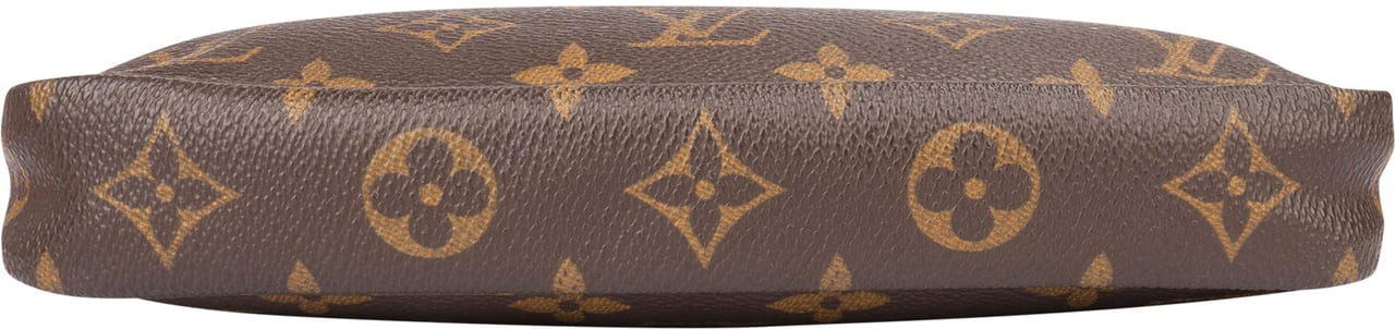 Louis Vuitton Louis Vuitton Canvas Monogram Pochette Accessoire Handbag Bruin