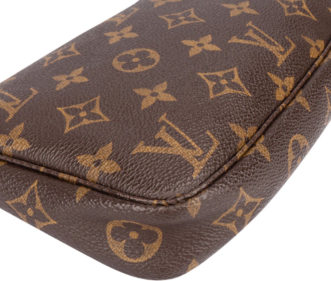 Louis Vuitton Louis Vuitton Canvas Monogram Pochette Accessoire Handbag Bruin