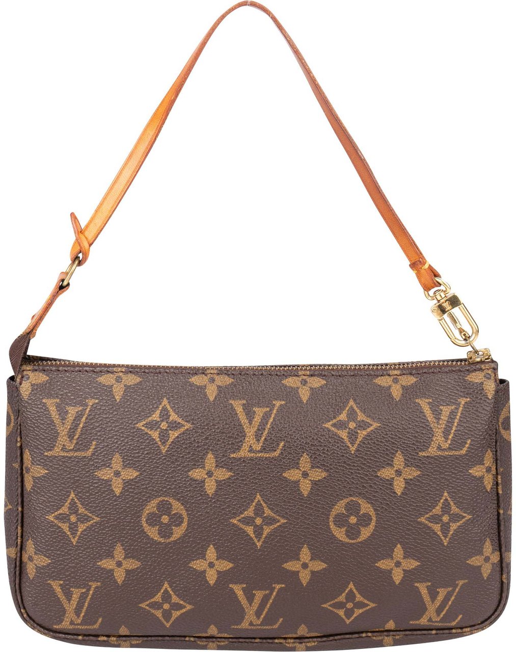 Louis Vuitton Louis Vuitton Canvas Monogram Pochette Accessoire Handbag Bruin