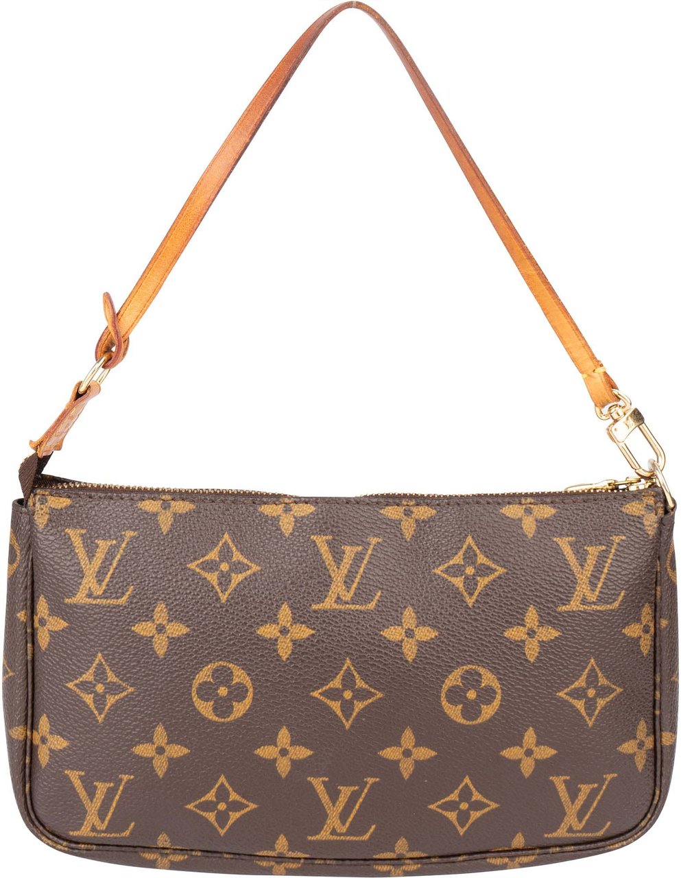 Louis Vuitton Louis Vuitton Canvas Monogram Pochette Accessoire Handbag Bruin