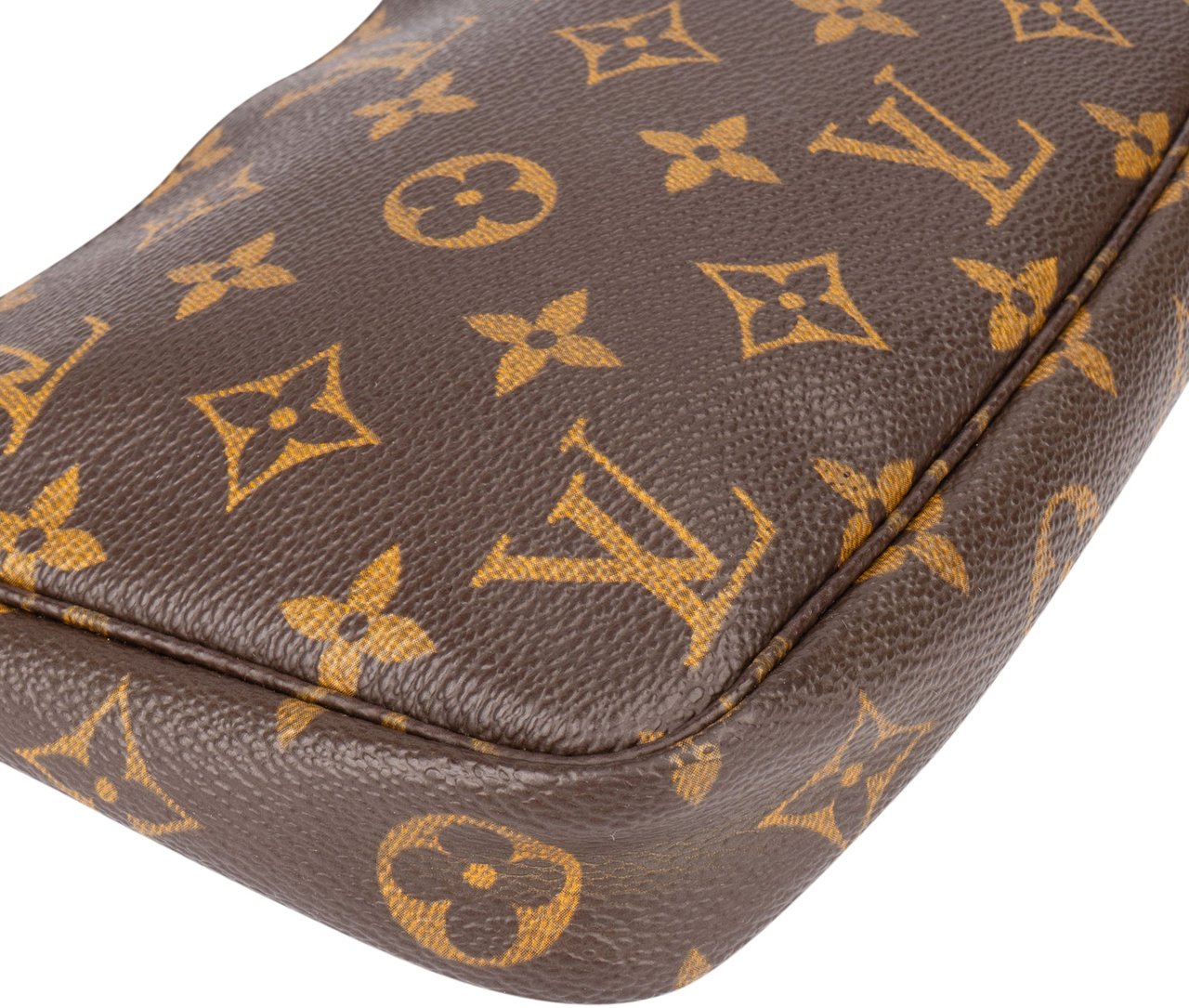 Louis Vuitton Louis Vuitton Canvas Monogram Pochette Accessoire Handbag Bruin