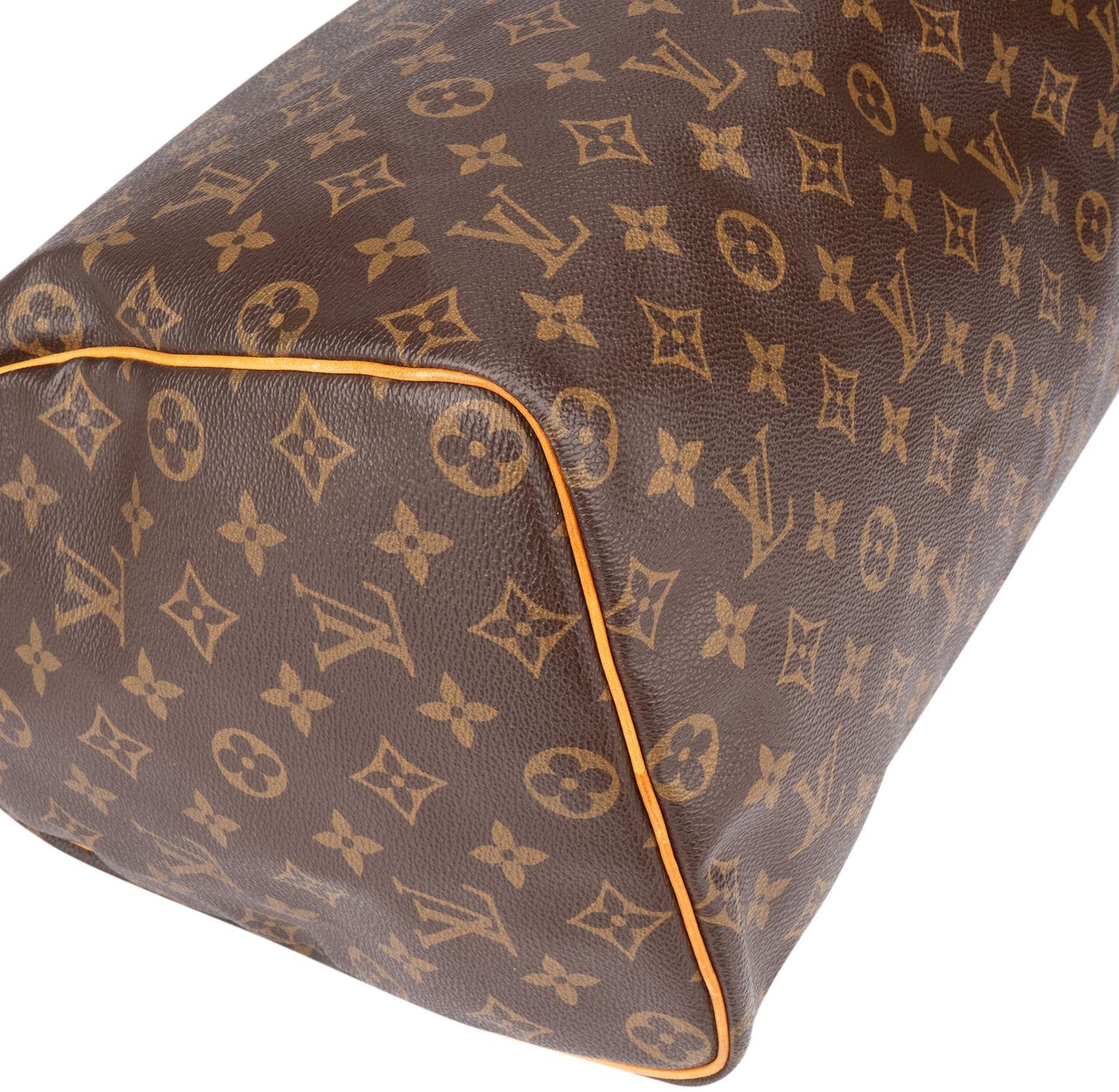 Louis Vuitton Louis Vuitton Canvas Monogram Speedy 40 Handbag Bruin