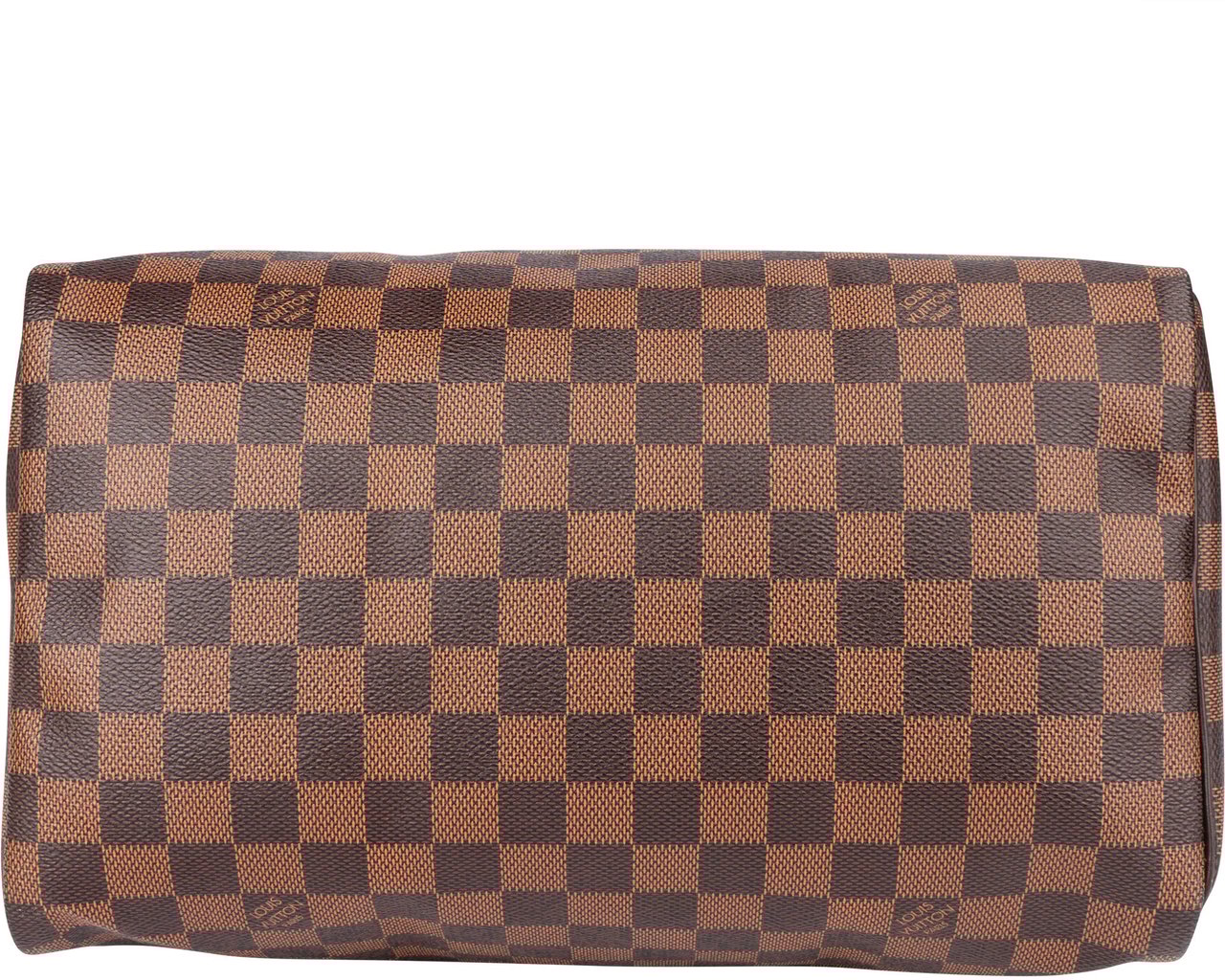 Louis Vuitton Louis Vuitton Damier Ebene Monogram Speedy 30 Handbag Bruin